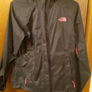 North face rain coat